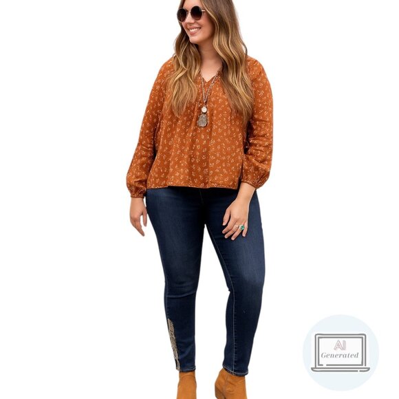 Anthropologie | Pilcro High Rise Skinny Jeans Stretch Denim Snake Trim Size 26 - Picture 14 of 14